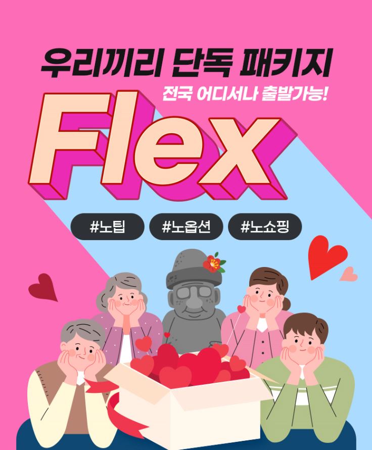 제주 효도여행 FLEX